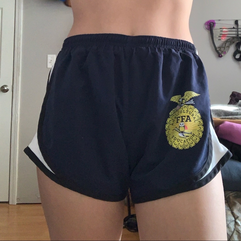 FFA emblem running shorts